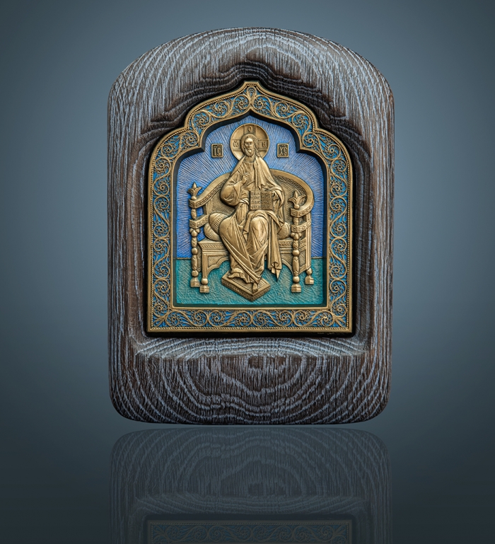 Икона "Спас на Троне"